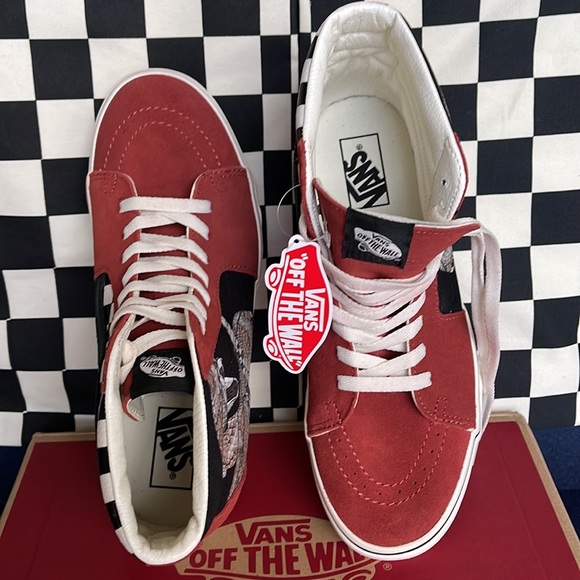 Vans Sk8-Hi Desert Snake/Chili Oil WMNS sneakers - Picture 13 of 16